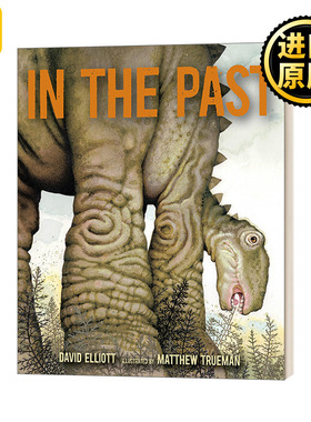 In the Past 史前动物 3-7岁儿童恐龙主题诗歌精装 David Elliott儿童绘本