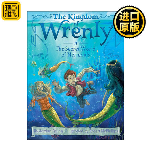英文原版 The Secret World of Mermaids 美人鱼的秘密 Wrenly王国系列8 英文版 进口英语原版书籍