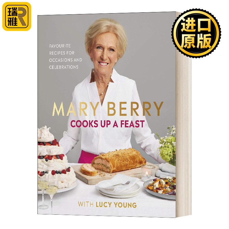 Mary Berry Cooks Up a Feast 玛丽贝瑞斯精心准备美食 精装 英文原版