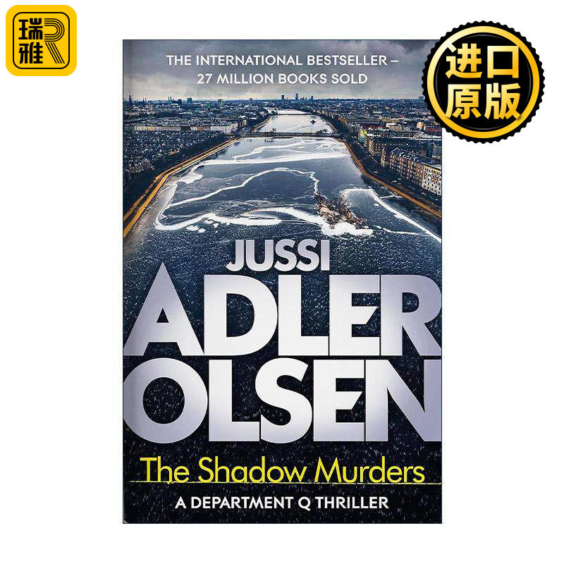 英文原版 The Shadow Murders 悬案密码9 纯洁杀手 侦探犯罪悬疑小说 Department Q系列 笼里的女人作者奥尔森 进口英语原版书籍