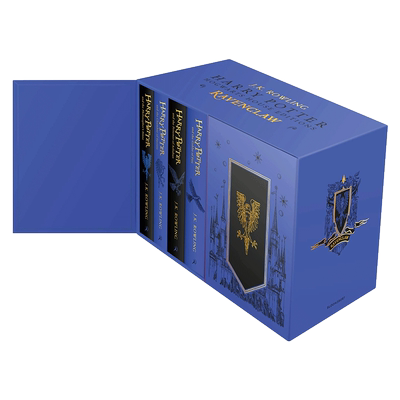 哈利波特1-7册套装 拉文克劳学院精装版 英文原版 Harry Potter Ravenclaw House Editions Hardback Box Set 英文版 进口英语书