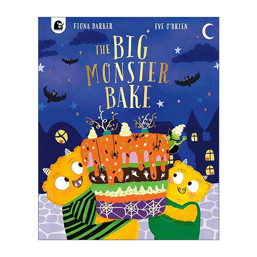 英文原版 The Big Monster Bake 大怪物烘焙 儿童万圣节主题绘本 英文版 进口英语原版书籍