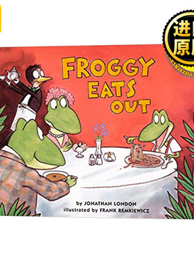 Froggy Eats Out 小青蛙弗洛格大开绘本 英文原版