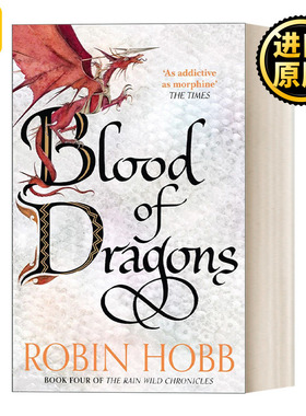 英文原版 The Rain Wild Chronicles (4) Blood of Dragons 4
