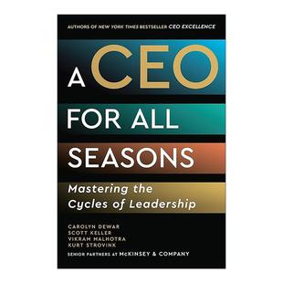 英文原版 A CEO for All Seasons 四季CEO 驾驭领导力的完整周期 精装 麦肯锡资深合伙人 英文版 进口英语原版书籍