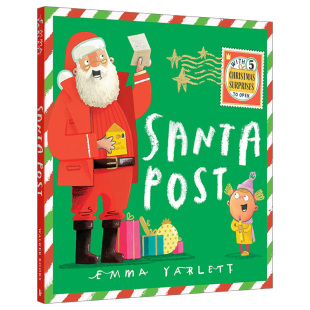 Emma 绘本 英文版 Post圣诞老人邮报 Yarlett Santa