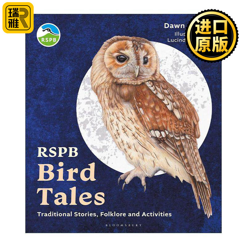 英文原版 RSPB Bird Tales 鸟类传说故事大全 精装彩色插画 英国皇家鸟类保护协会 英文版 进口英语原版书籍