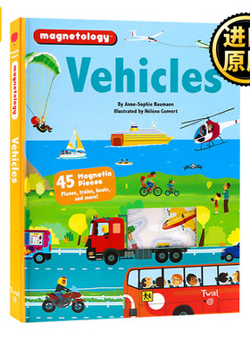 Magnetology Vehicles 45 Twirl Helene Convert儿童绘本