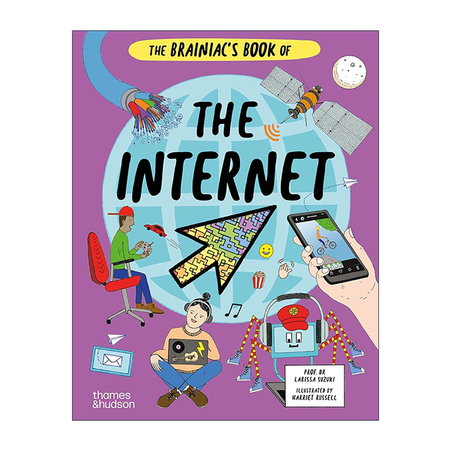 英文原版 The Brainiac's Book of the Internet 超天才之书 互联网如何运作 儿童幽默搞笑科普百科精装 英文版 进口英语原版书籍