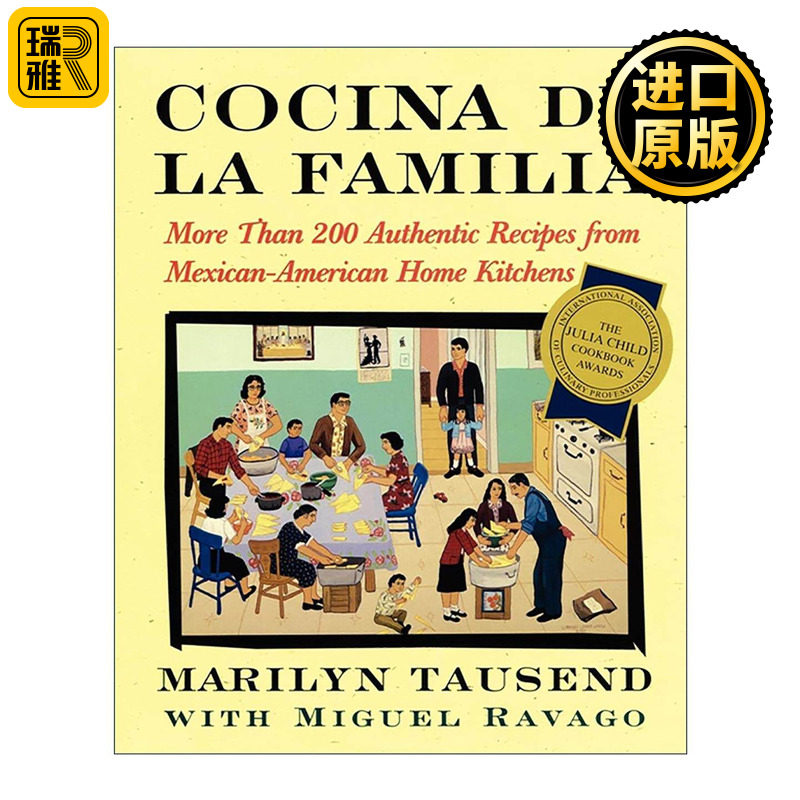 英文原版 Cocina de la Familia 家庭厨房 来自美籍墨西哥家庭厨房的200多道正宗食谱 英文版 进口英语原版书籍