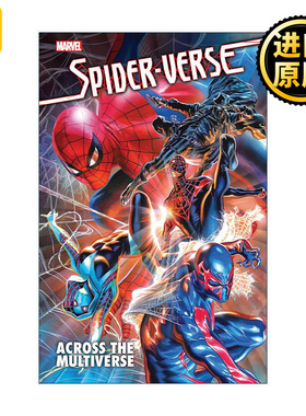 英文原版 Spider-Verse Across the Multiverse 蜘蛛侠宇宙 纵横多元宇宙 漫威漫画 英文版 进口英语原版书籍