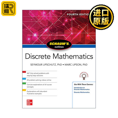 Schaums Outline of Discrete Mathematics  全美经典学习指导系列 离散数学 第4版