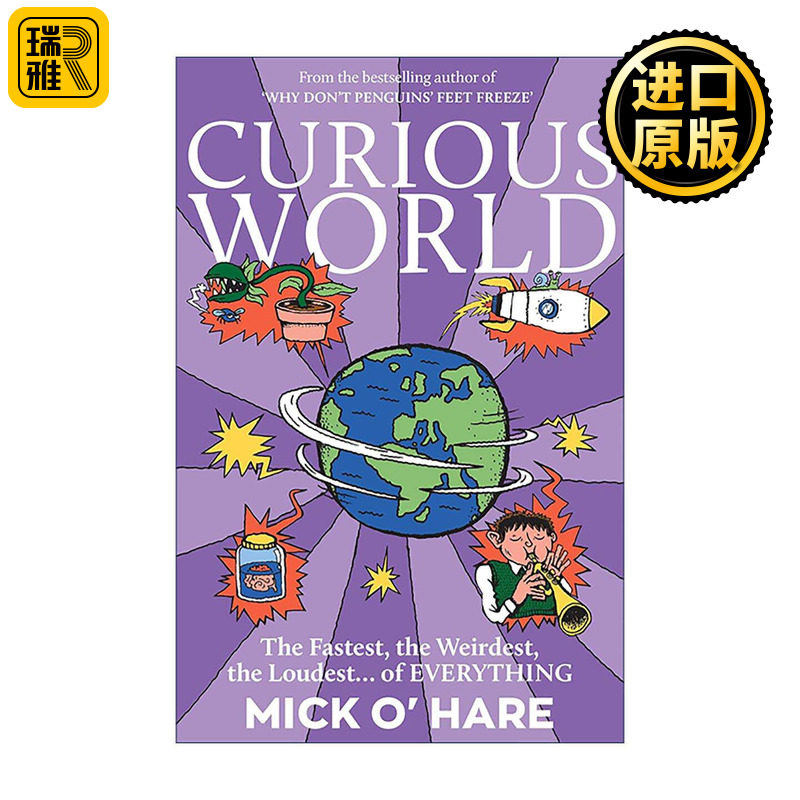 英文原版 Curious World 好奇世界 包罗万象的趣味冷门知识 英文版 进口英语原版书籍