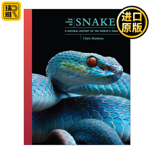 英文原版 The Lives of Snakes 蛇的生活 一部自然史 普林斯顿 精装 英文版 进口英语原版书籍