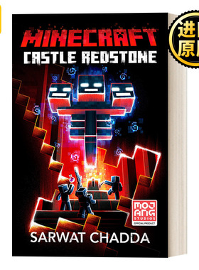 英文原版 Minecraft Castle Redstone An Official Minecraft Novel (Exp) 我的世界15 红石城堡 官方小说 英文版 进口英语原版书