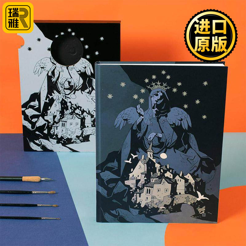 英文原版 Pinocchio 匹诺曹 木偶奇遇记 迈克·米格诺拉插画 精装收藏版 英文版 进口英语原版书籍