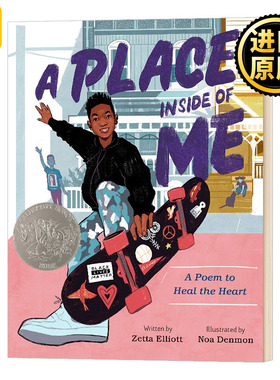 A Place Inside of Me 藏在我心中的地方 英文原版 Zetta Elliott 英文原版 进口英语书籍