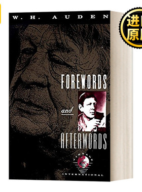Forewords and Afterwords 序跋集W.H.Auden奥登 英文原版文集书籍