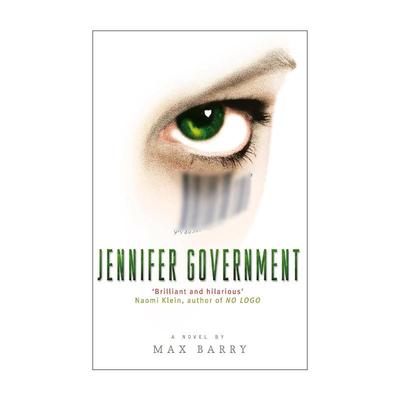 英文原版 Jennifer Government 珍妮佛·政府 当代讽刺小说 英文版 进口英语原版书籍