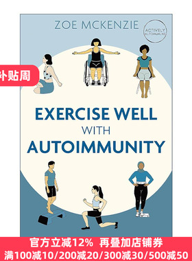 英文原版 Exercise Well With Autoimmunity 与自身免疫疾病一起锻炼 健康生活 英文版 进口英语原版书籍