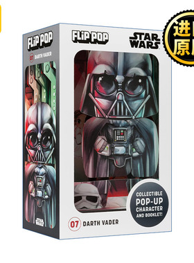 Star Wars Flip Pop: Darth Vader 星球大战 人物立体书 阿纳金 天行者 达斯维德