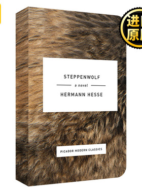 英文原版小说 Steppenwolf 荒原狼 精装收藏版 赫尔曼黑塞 Picador Modern Classics 精装 英文版 Hermann Hesse 进口英语原版书籍