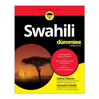 原版 Swahili for Dummies 斯瓦希里语入门 进口原版书籍