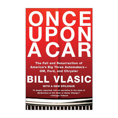 英文原版 Once Upon a Car 底特律往事 汽车之城衰落史 英文版 进口英语原版书籍