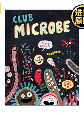 英文原版 Club Microbe 微生物俱乐部 儿童科普 精装 英文版 进口英语原版书籍