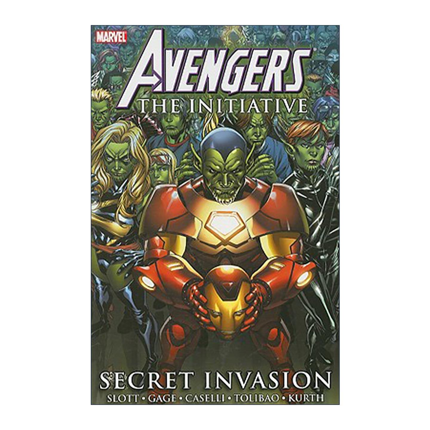 英文原版 Avengers Secret Invasion 漫威复仇者联盟漫画 秘密入侵 英文版 进口英语原版书籍