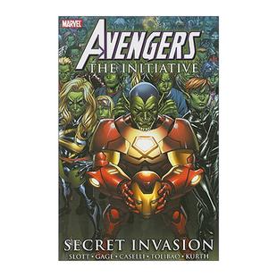 Invasion 漫威复仇者联盟漫画 秘密入侵 英文原版 进口英语原版 Secret 英文版 书籍 Avengers