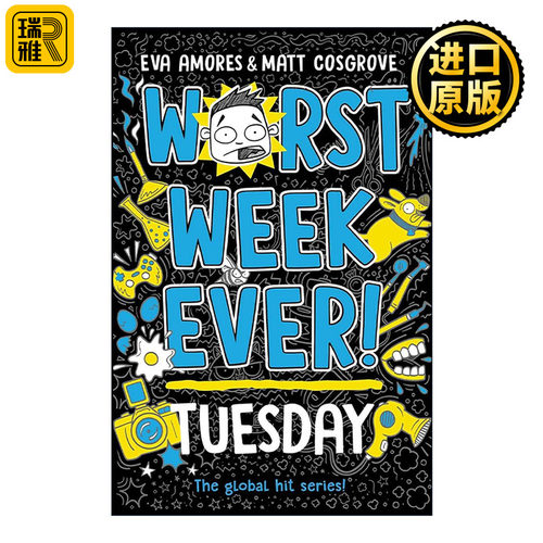 英文原版 Worst Week Ever Tuesday 糟糕的一周 星期二 英文版 进口英语原版书籍