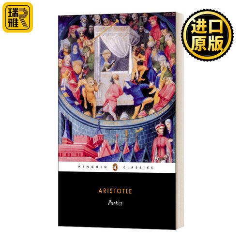 亚士利多德 诗学 黑经典 英文原版 Poetics 英文版 Aristotle 纯全英文版正版原著进口英语书籍