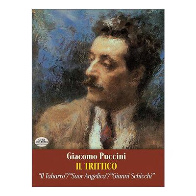英文原版 Il Trittico in Full Score 贾科莫·普契尼三合一歌剧全谱 外套 修女安杰丽卡 贾尼·斯基基 英文版 进口英语原版书籍