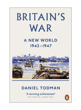 英文原版 Britain's War A New World 1942-1947 不列颠的战争 卷二 英文版 进口英语原版书籍