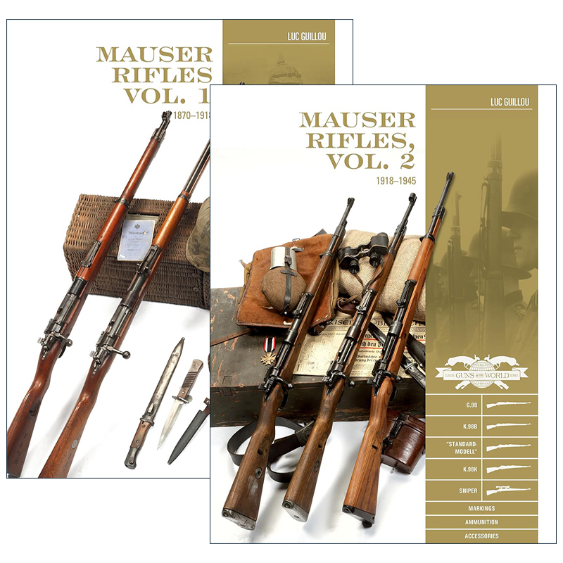 Mauser Rifles 毛瑟步枪 精装全彩图册指南2册