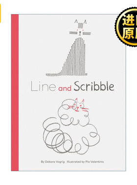 Line and Scribble 英文原版儿童绘本