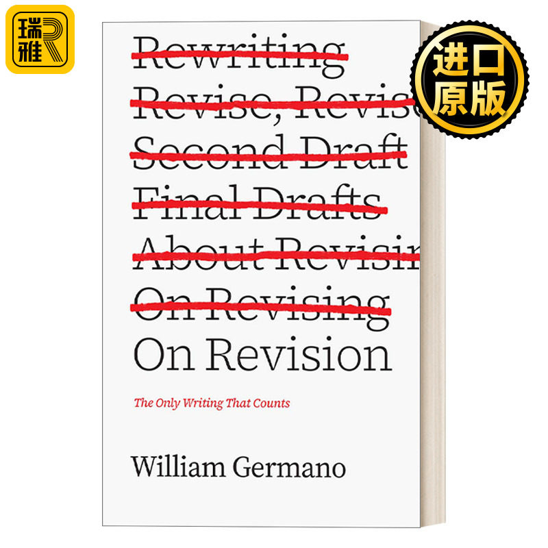 英文版 On Revision 芝加哥写作指南系列 关于修改 唯一有意义的写作 英文原版