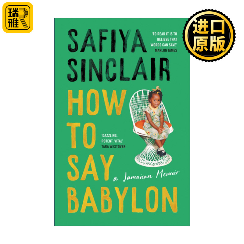 How to Say Babylon 英文原版 进口英语书籍 人物传记