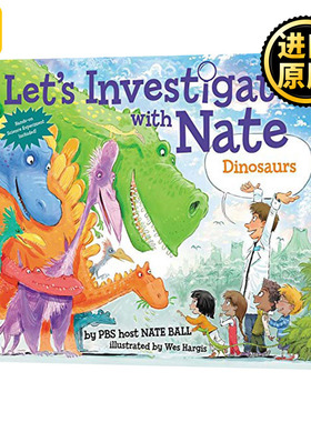 3 Let's Investigate with Nate #3 Dinosaurs儿童绘本