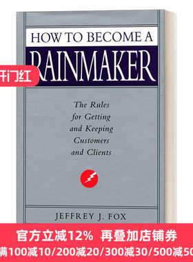 英文原版 How To Become A Rainmaker 企业造雨人 销售必胜绝招 英文版 Jeffrey J Fox 进口英语原版书籍