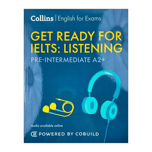 英文原版 Collins Get Ready for IELTS Listening 柯林斯雅思听力基础入门训练书 第二版 含在线音频 英文版 进口英语原版书籍