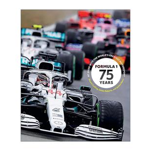 世界上伟大 Formula F1一级方程式 英文原版 赛车运动 进口英语原版 英文版 书籍 Years 精装 75周年