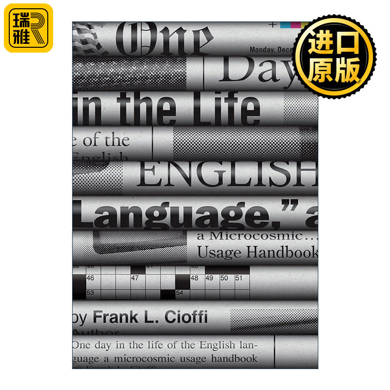 One Day in the Life of the English Language 每日生活英语 微观使用手册 语法指南 词源学 Frank L. Cioffi 精装