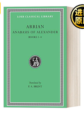 英文原版 Anabasis of Alexander, Vol.I Arrian 1 1-4