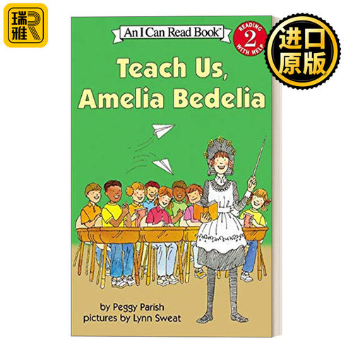 Teach Us, Amelia Bedelia 教我们吧，阿米莉亚 糊涂女佣分级阅读 I Can Read Level 2