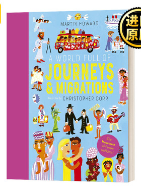 A World Full of Journeys Volume 8 充满旅行的世界 精装 英文原版儿童绘本