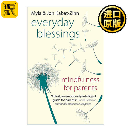 英文原版 Everyday Blessings 正念父母心 养育孩子 养育自己 乔恩·卡巴金 英文版 进口英语原版书籍