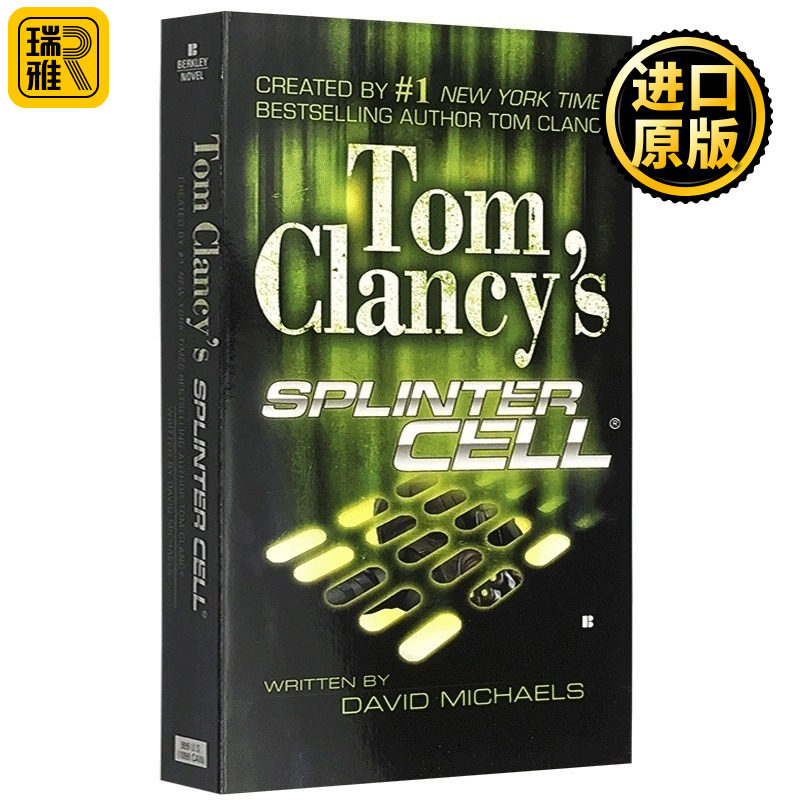 Tom Clancy's Splinter Cell 汤姆克兰西的细胞分裂 英文原版小说 Tom Clancy 军事小说 全英文版进口原版英语书籍