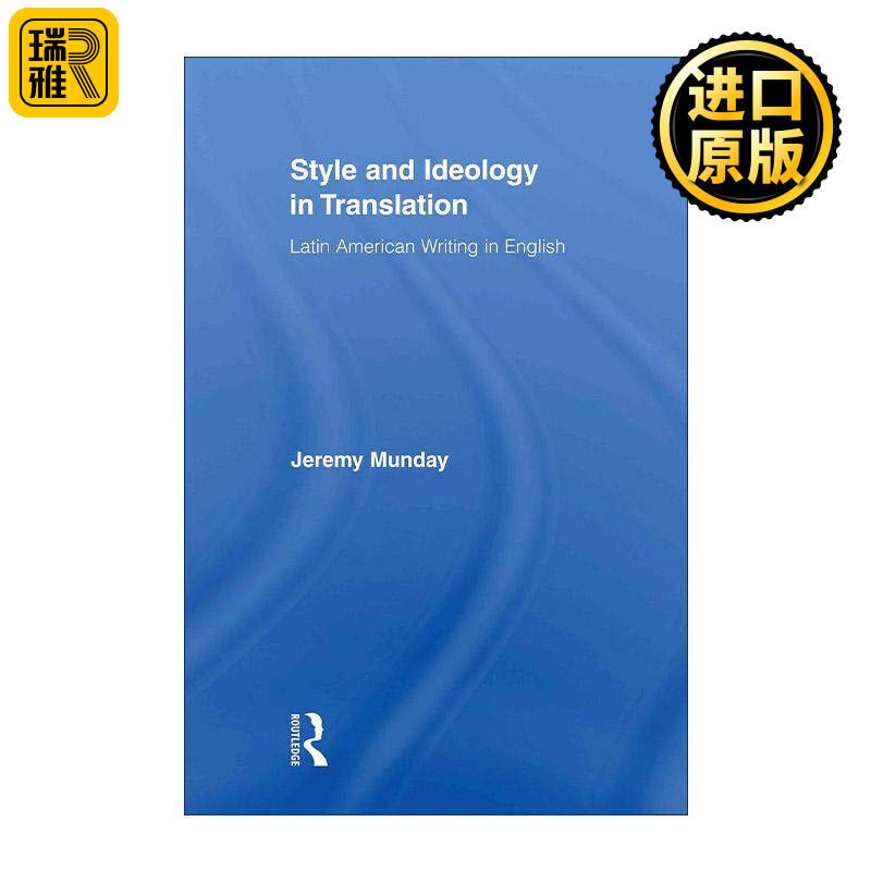 英文原版 Style and Ideology in Translation 翻译中的风格与意识形态 拉丁美洲英语写作 英文版 进口英语原版书籍